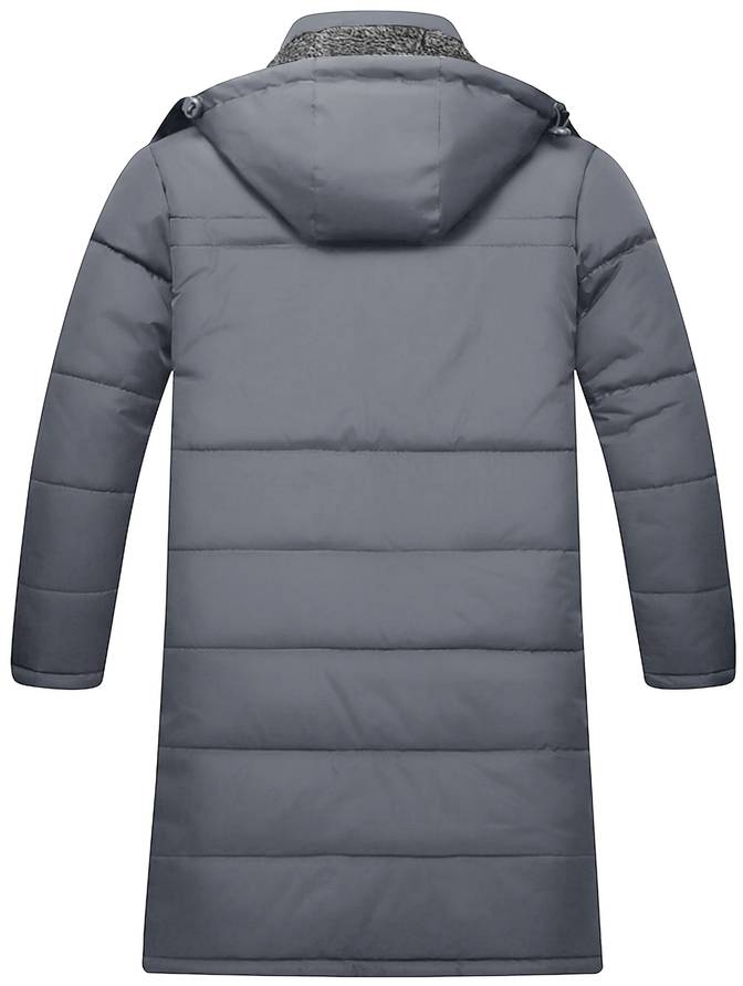 Warme Fleecejacke mit Reißverschlusstasche