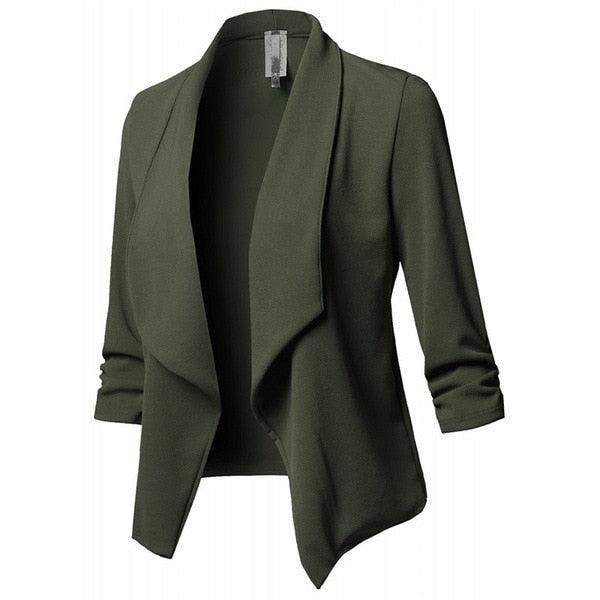 Elena | Damen-Blazer mit halben Ärmeln