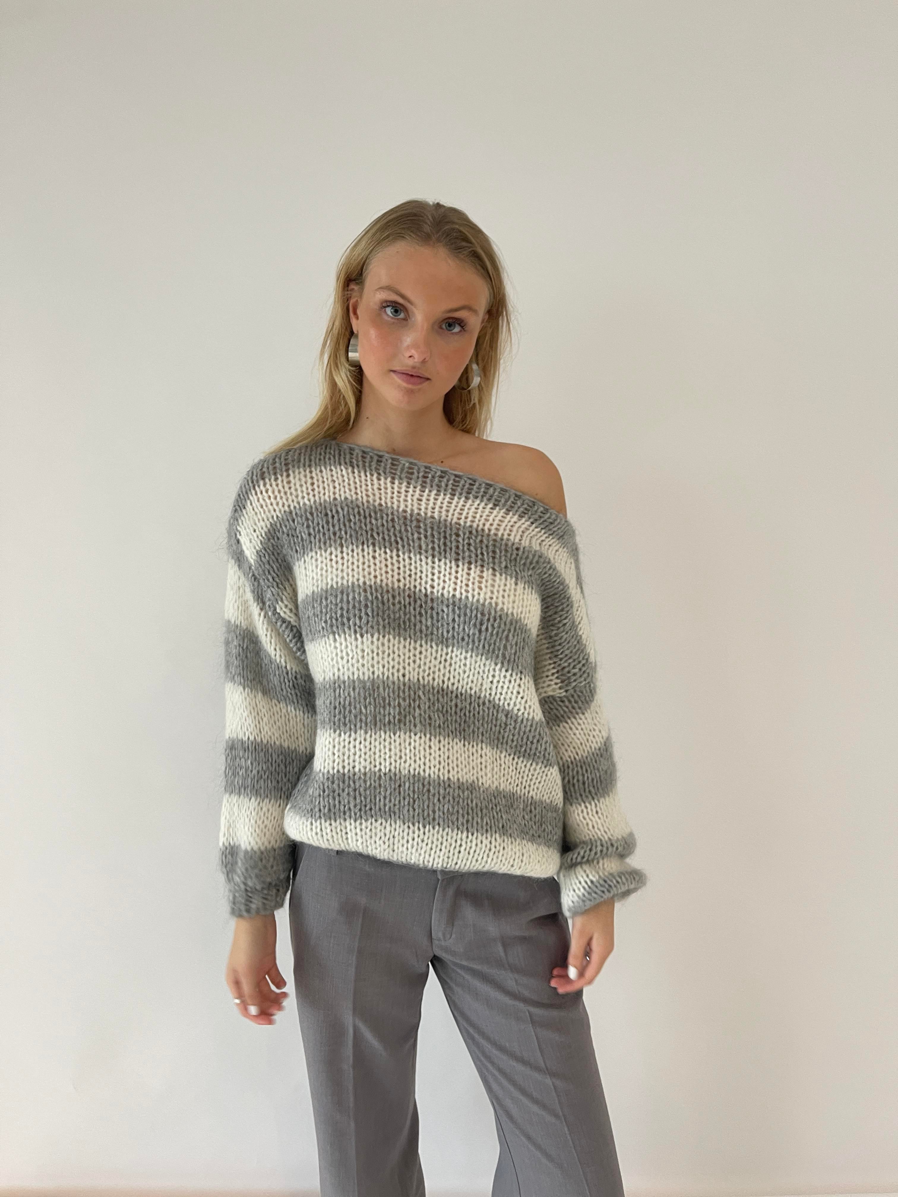 Natalie | Gestreifter Pullover mit lockerer Passform