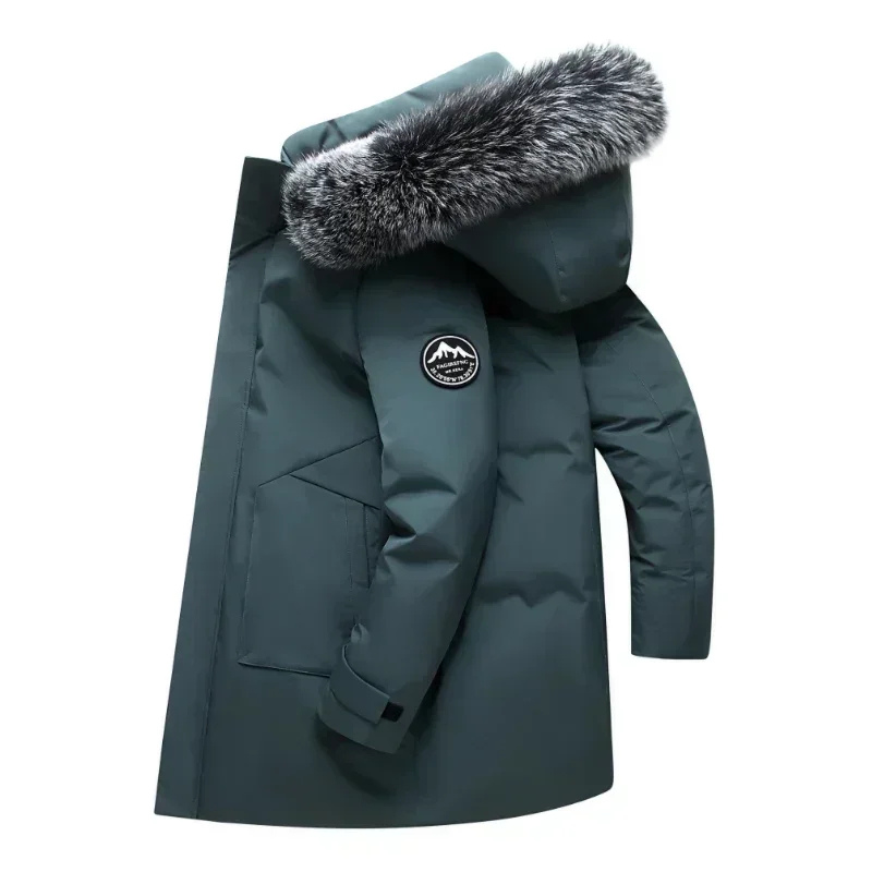 Winterjacke mit Kapuze für Männer