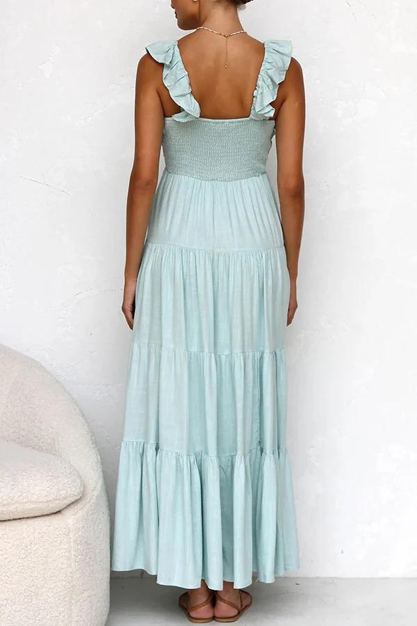 Sofie | Romantisches langes Sommerkleid