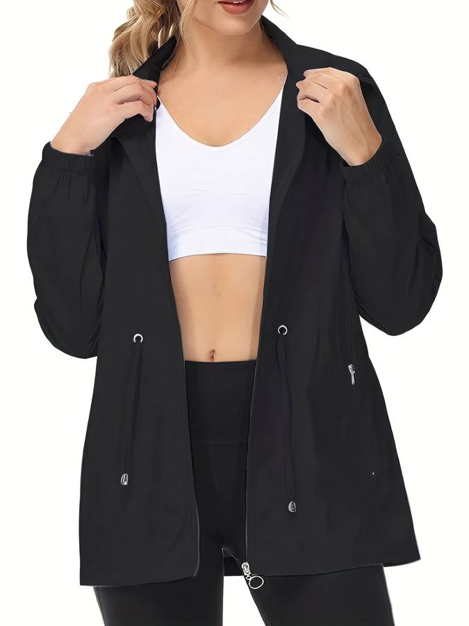 Lässige Zip-Up Jacke