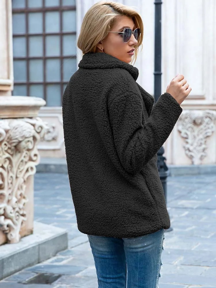 Pamela - Schicke und Bequeme Teddy-Winterjacke für Damen