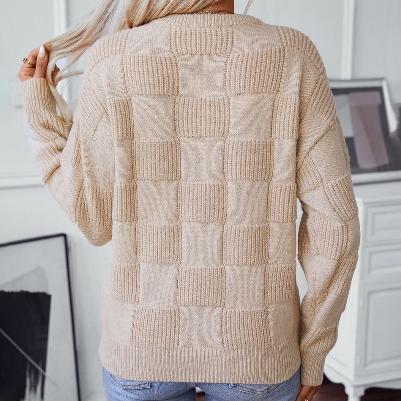 Pamela - Stilvoller und Lässiger Herbst Strickpullover für Damen