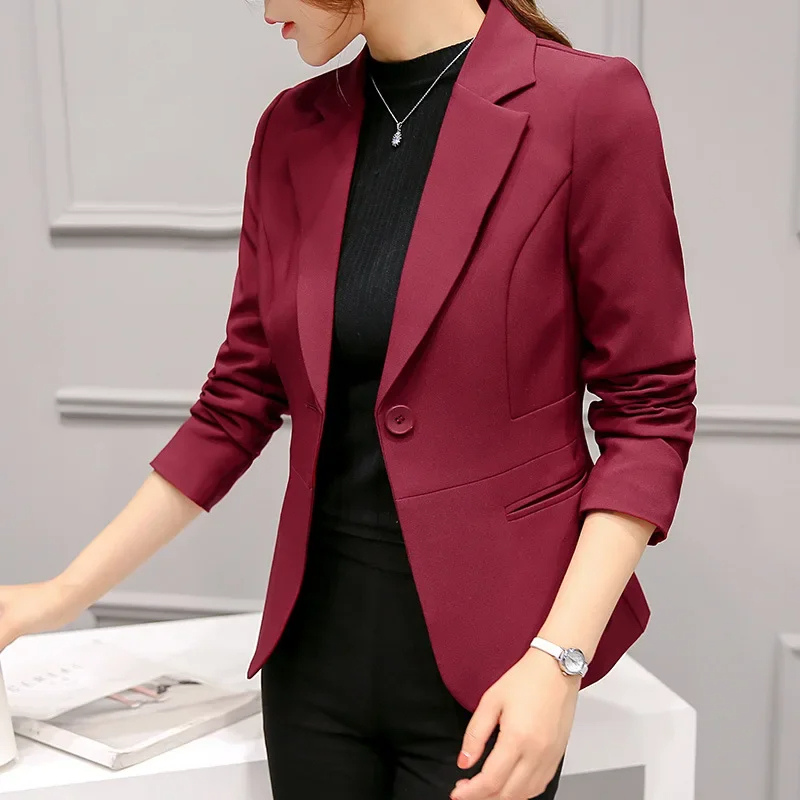 Valentina - Schicker Blazer mit Einzelknopfleiste für den Herbst für Damen