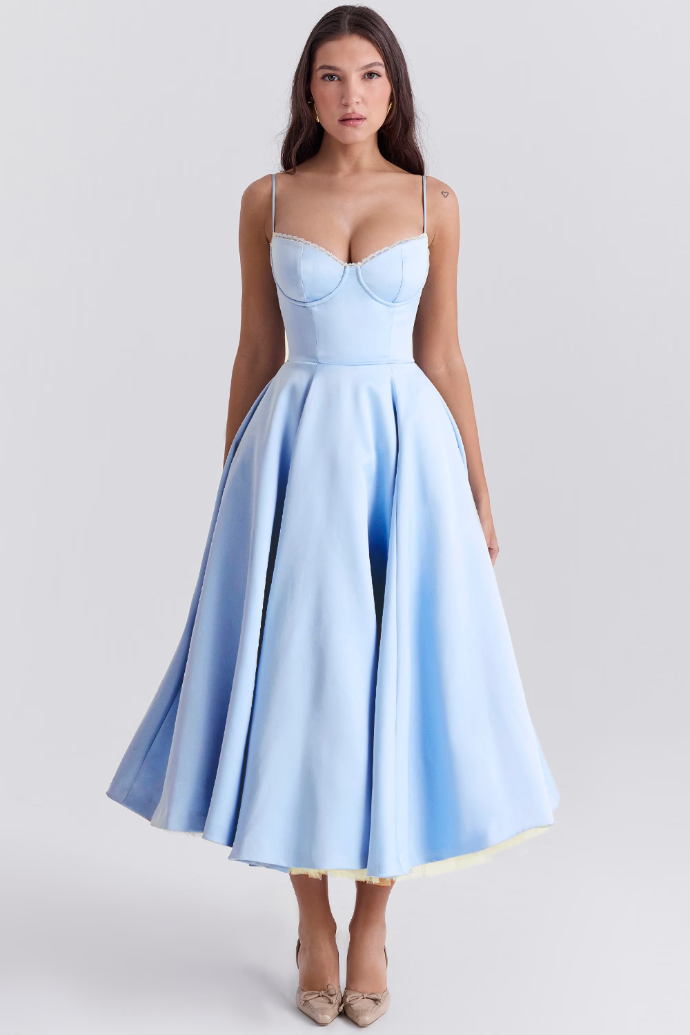 Lena | Elegantes Abendkleid mit Tüll