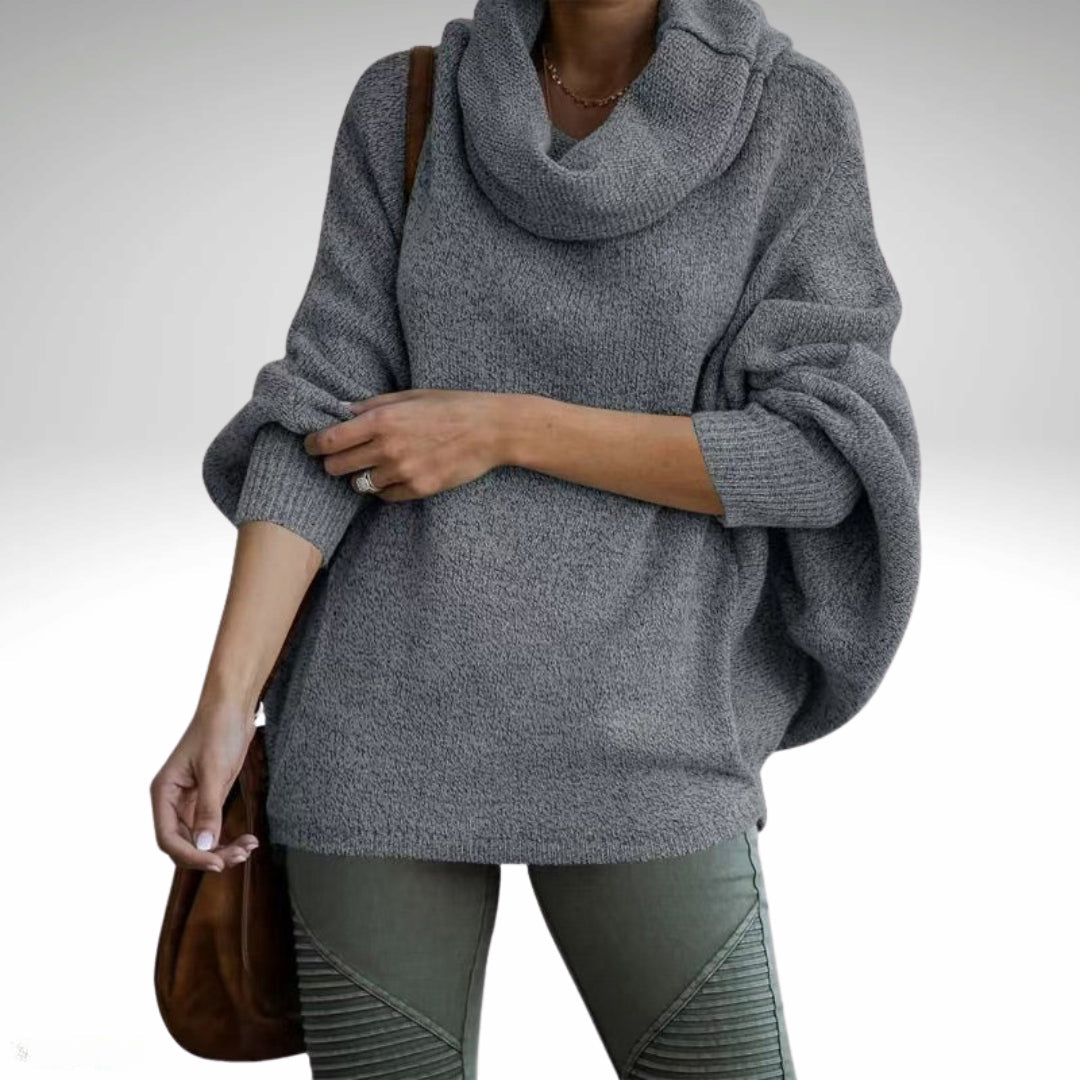 Regina - Stilvoller und Lässiger Winter Oversized Rollkragenpullover für Damen