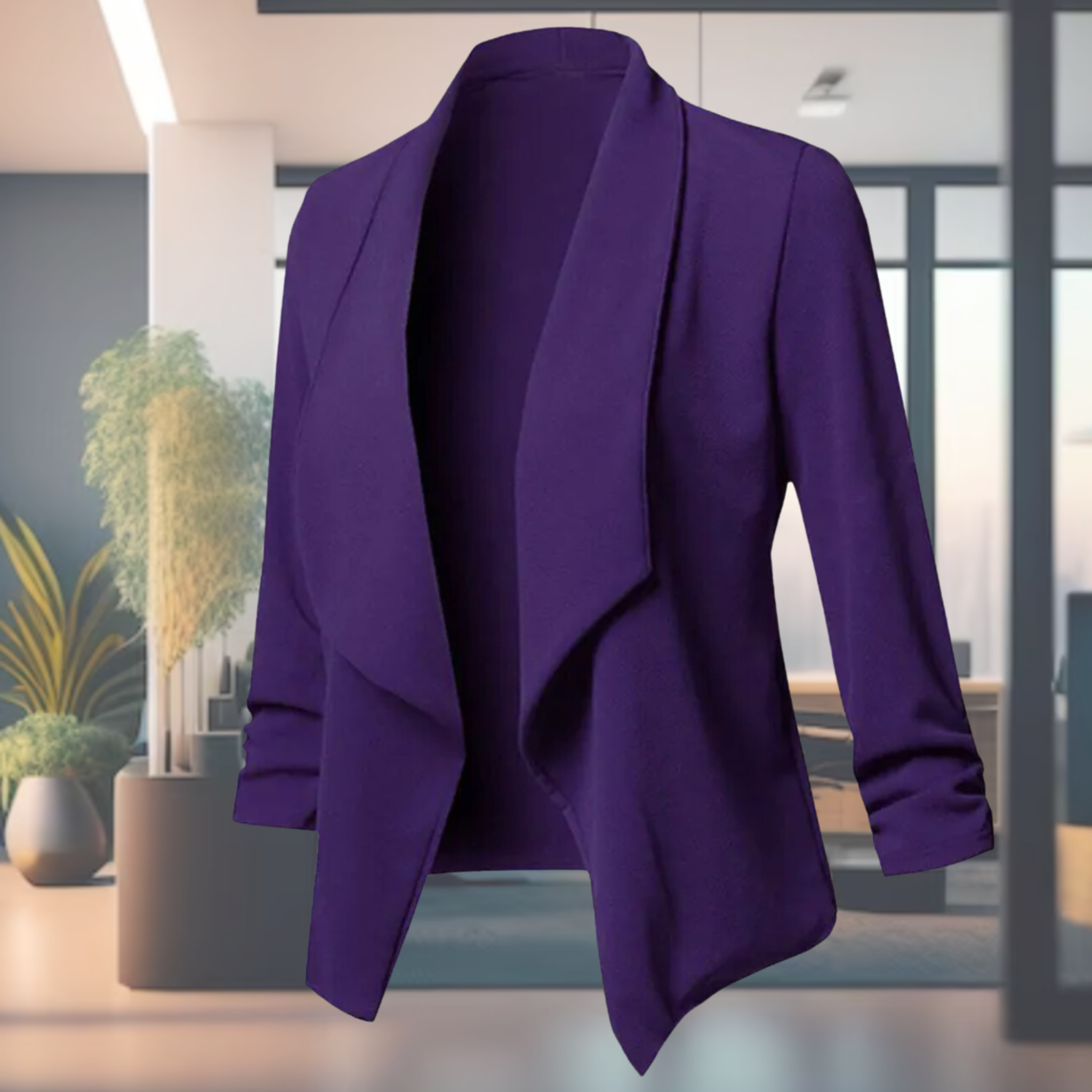 Joan | Dünne Blazer-Strickjacke für Damen