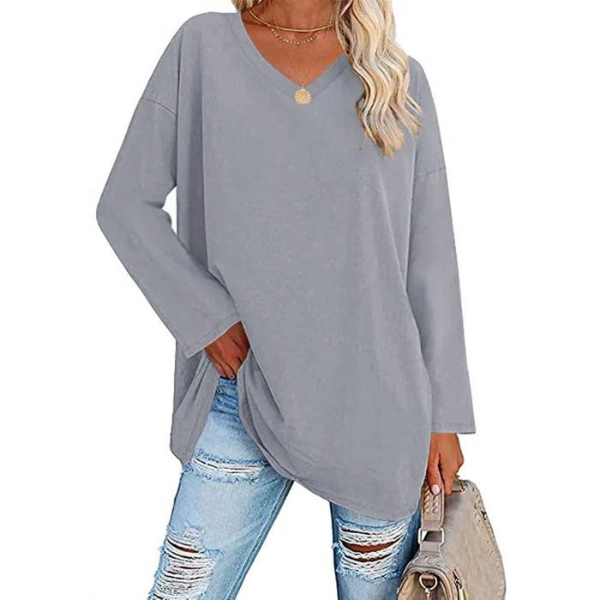 V-Neck Pullover für Frauen