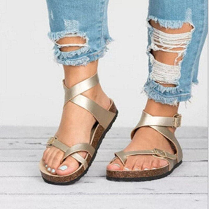 Bella | Sommerliche Kork-Sandalen