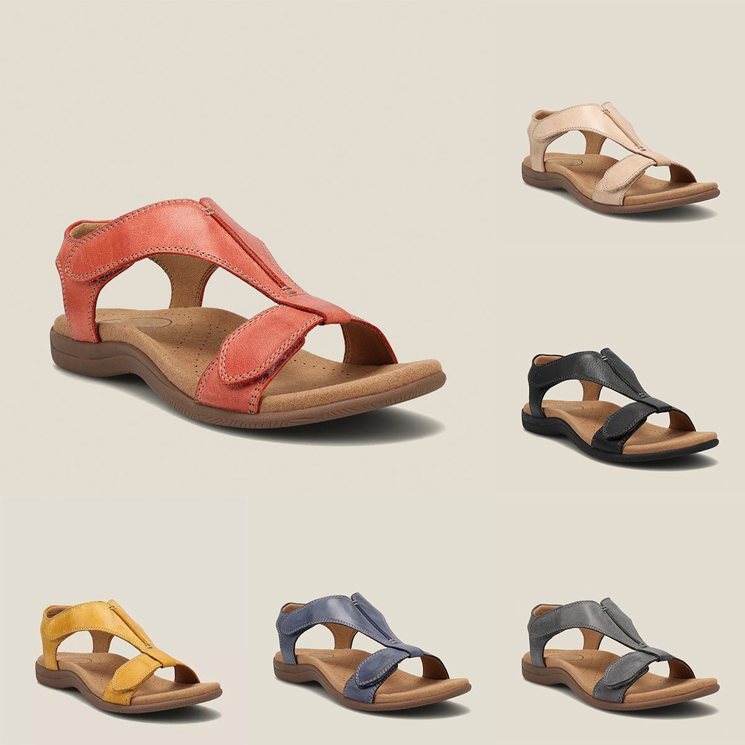 Sanne | Bequeme Ledersandalen