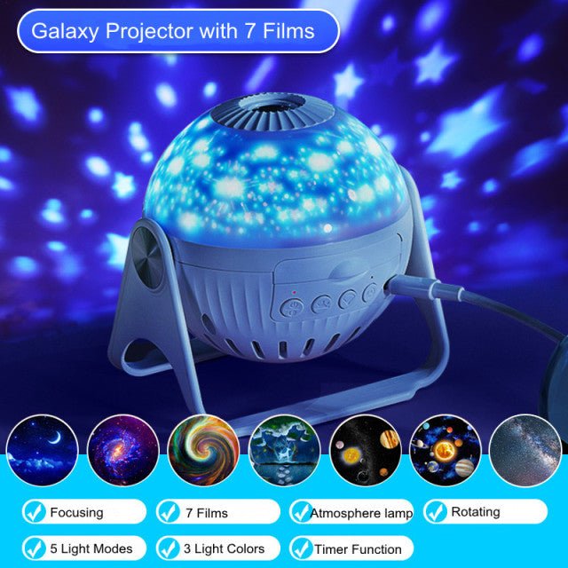 50% Rabatt | GalaxyGlow™️  7-in-1 Stern-Galaxie-Projektor