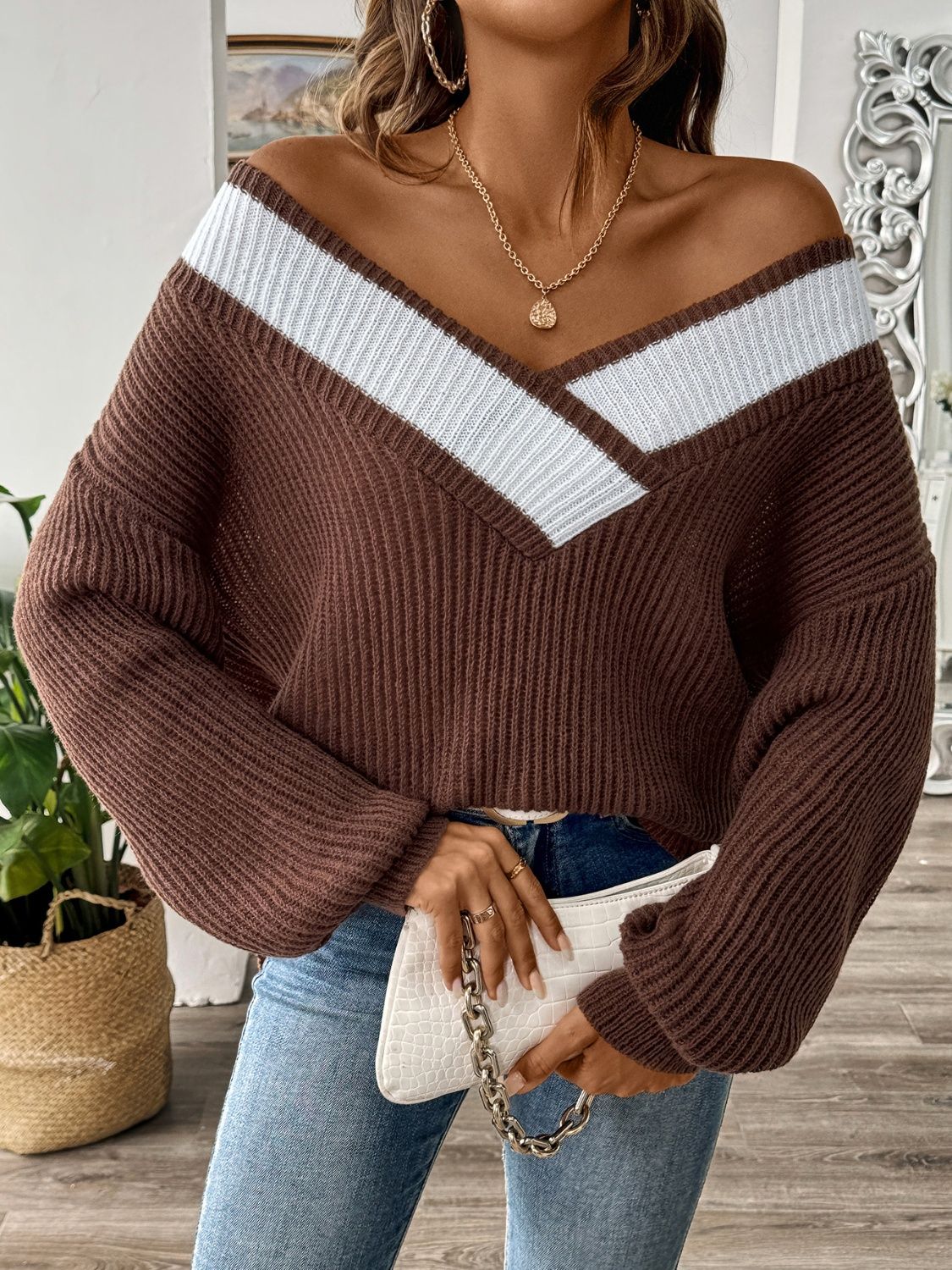 Zoe - Trendiger und Lässiger Herbst Pullover für Damen