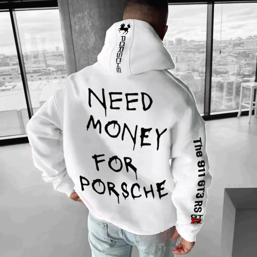 Der überdimensionale Racing Hoodie