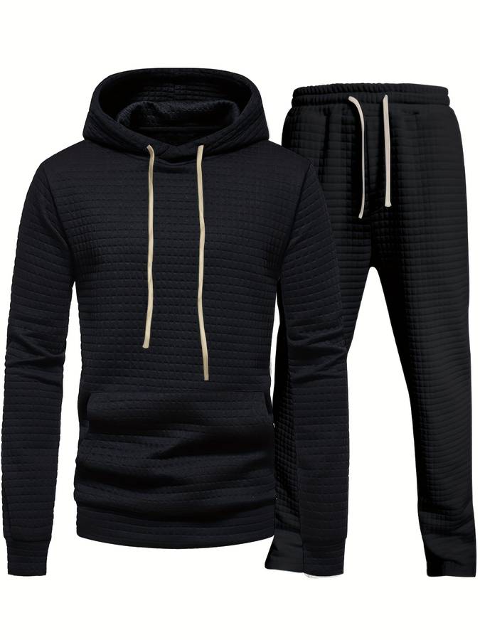 Lässige Hose & Kapuzenpulli-Set