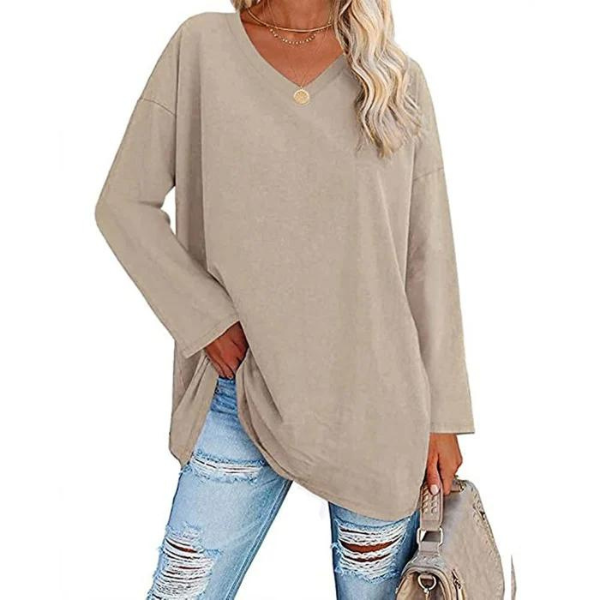 V-Neck Pullover für Frauen