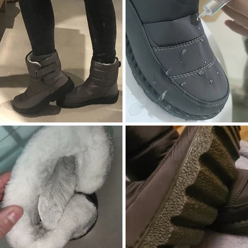 Sandra - Stilvolle und Wasserdichte Winter-Snowboots für Damen