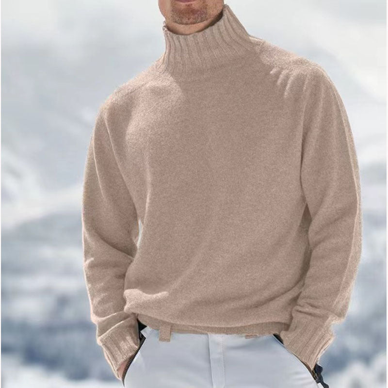 Warmer Rollkragenpullover für Männer