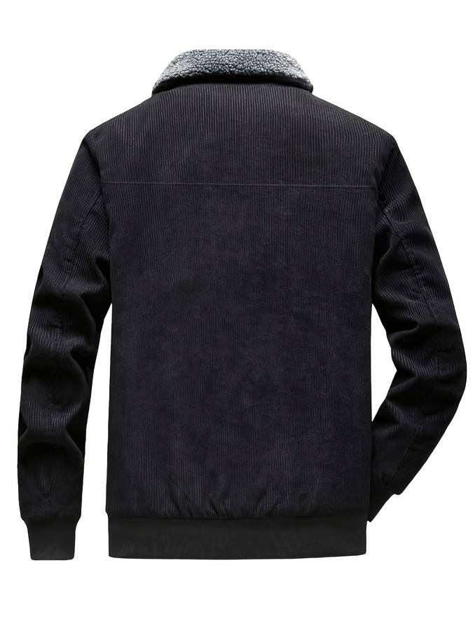 Zain - Herren Fleece Gefütterte Cargo-Jacke