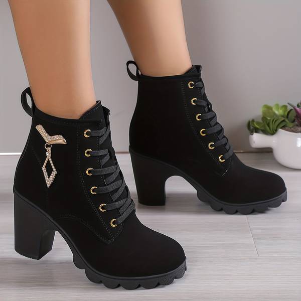 Vielseitige schwarze Ankle Boots