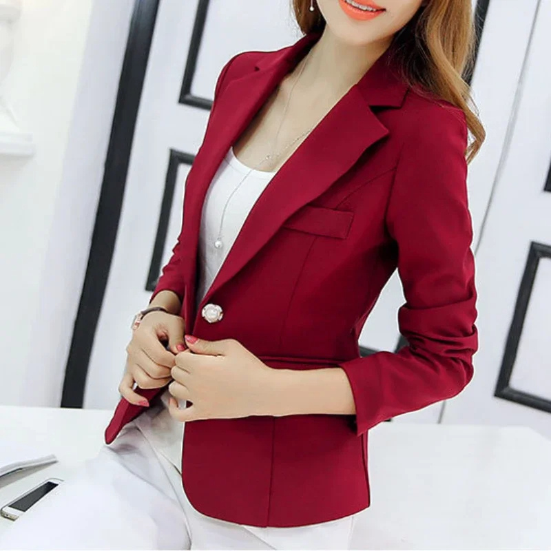 Valentina - Schicker Blazer mit Einzelknopfleiste für den Herbst für Damen