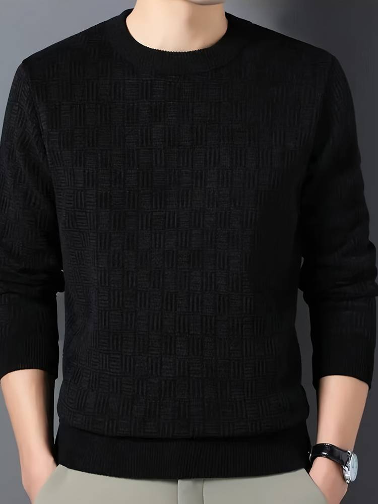 Modischer langärmeliger Pullover