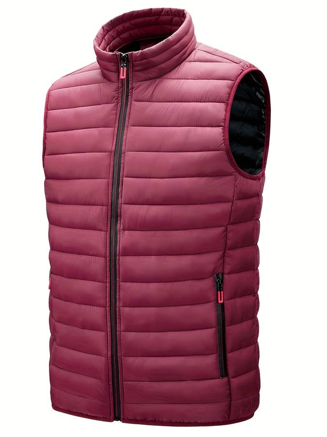 Bodywarmer mit hohem Kragen