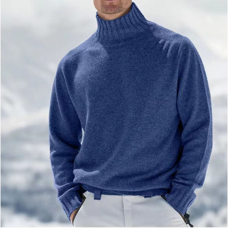 Warmer Rollkragenpullover für Männer