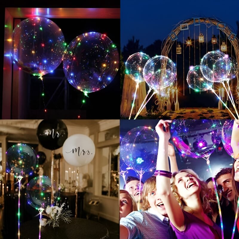 50% Rabatt | GlowDomes™ Wiederverwendbare Led-Ballons (10er Satz)