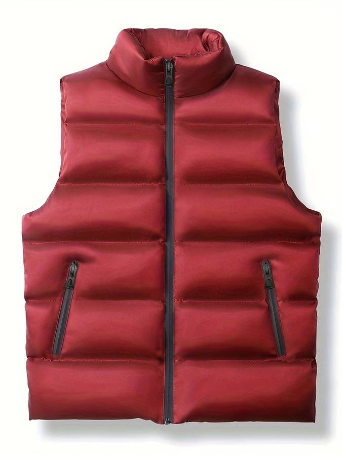 Herren Zip-Up Bodywarmer