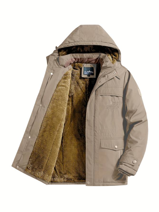 Warme Fleecejacke für Männer