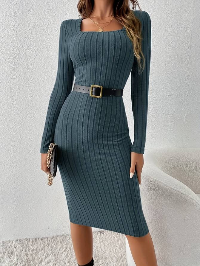 Lässiges Bodycon-Kleid