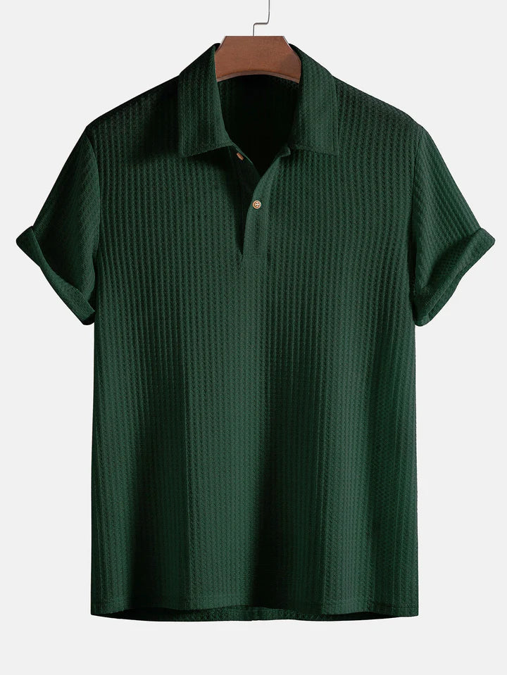 Poloshirt aus Waffelstrick | Chen