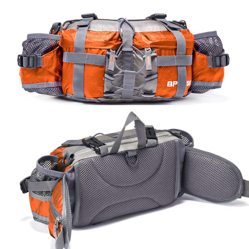 Crossbody Camping Tasche für Outdoor-Abenteuer | Gürteltasche mit mehreren Aufbewahrungsfächern