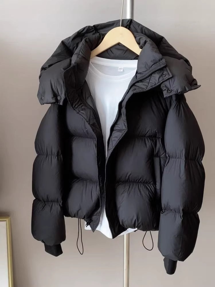 Pufferjacke mit Kapuze für Frauen