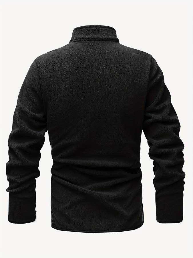 Herren Zip-Up Fleece-Weste