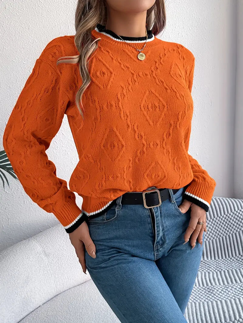 Sofia - Stilvoller Herbst-Strickpullover für Damen