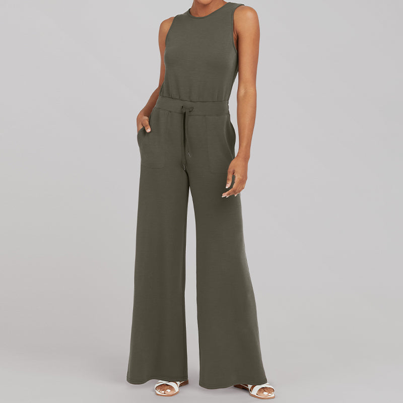 Jumpsuit aus Ebenholz - Stilvoll und bequem