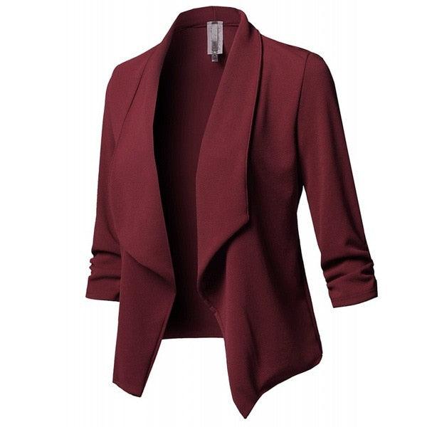 Elena | Damen-Blazer mit halben Ärmeln