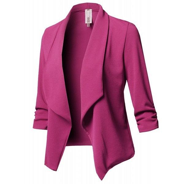 Elena | Damen-Blazer mit halben Ärmeln