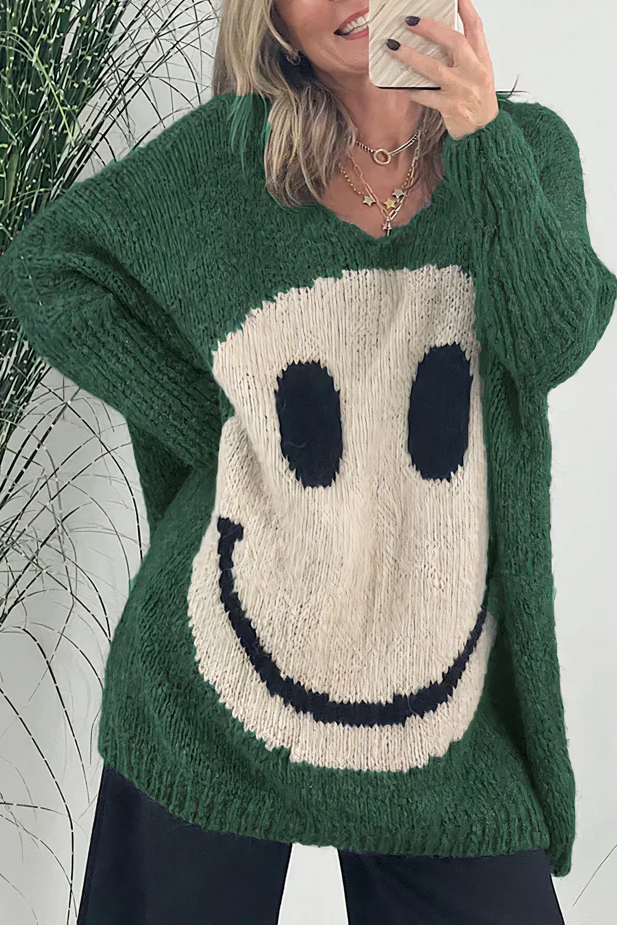 Aina | Smiley-Pullover