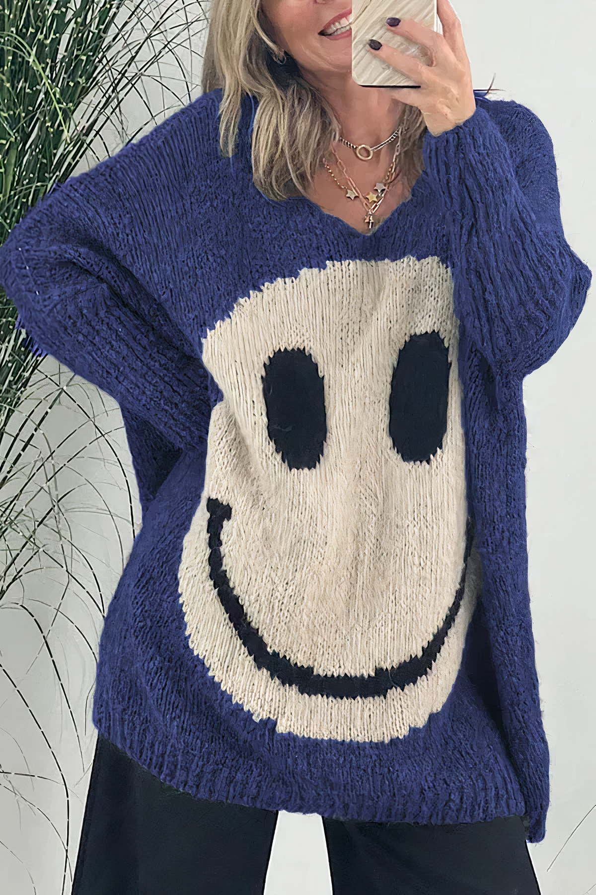 Aina | Smiley-Pullover