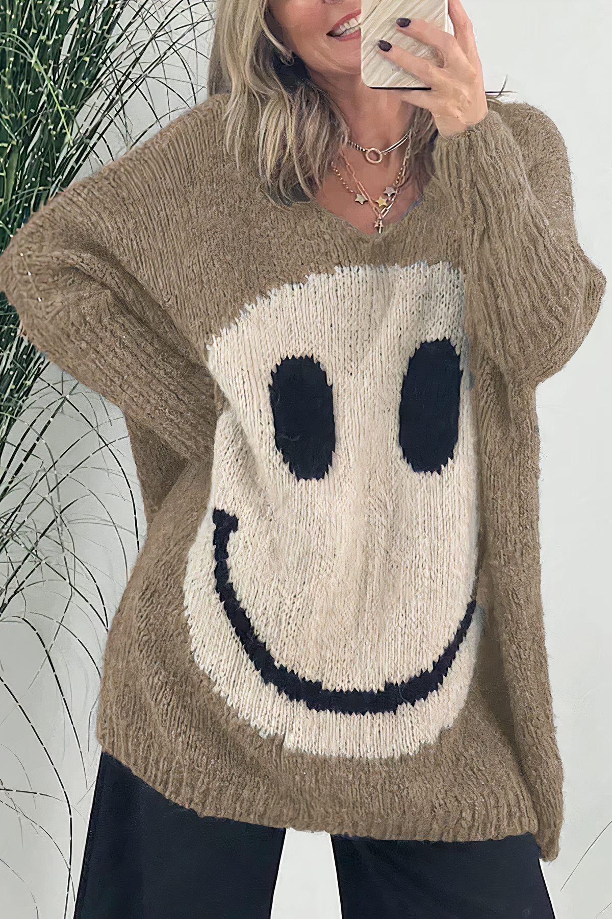 Aina | Smiley-Pullover