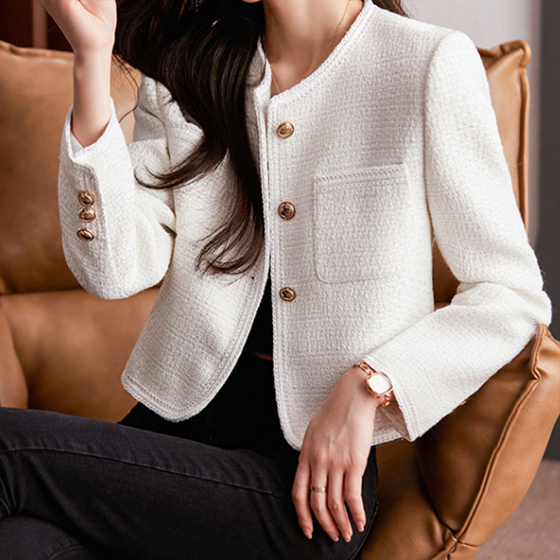 Remee - Schicker Herbst Tweed Blazer für Damen