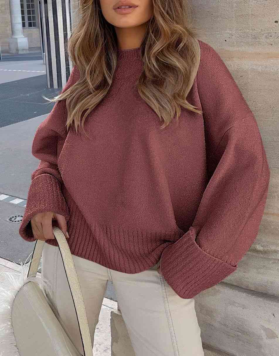 Pamela - Schicker Herbst-Oversize-Strickpullover für Damen