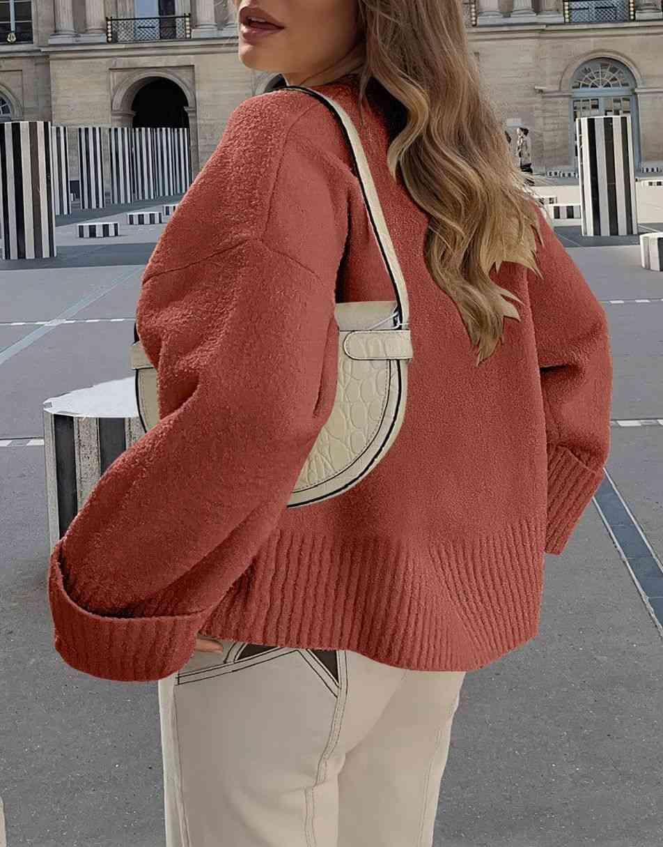 Pamela - Schicker Herbst-Oversize-Strickpullover für Damen