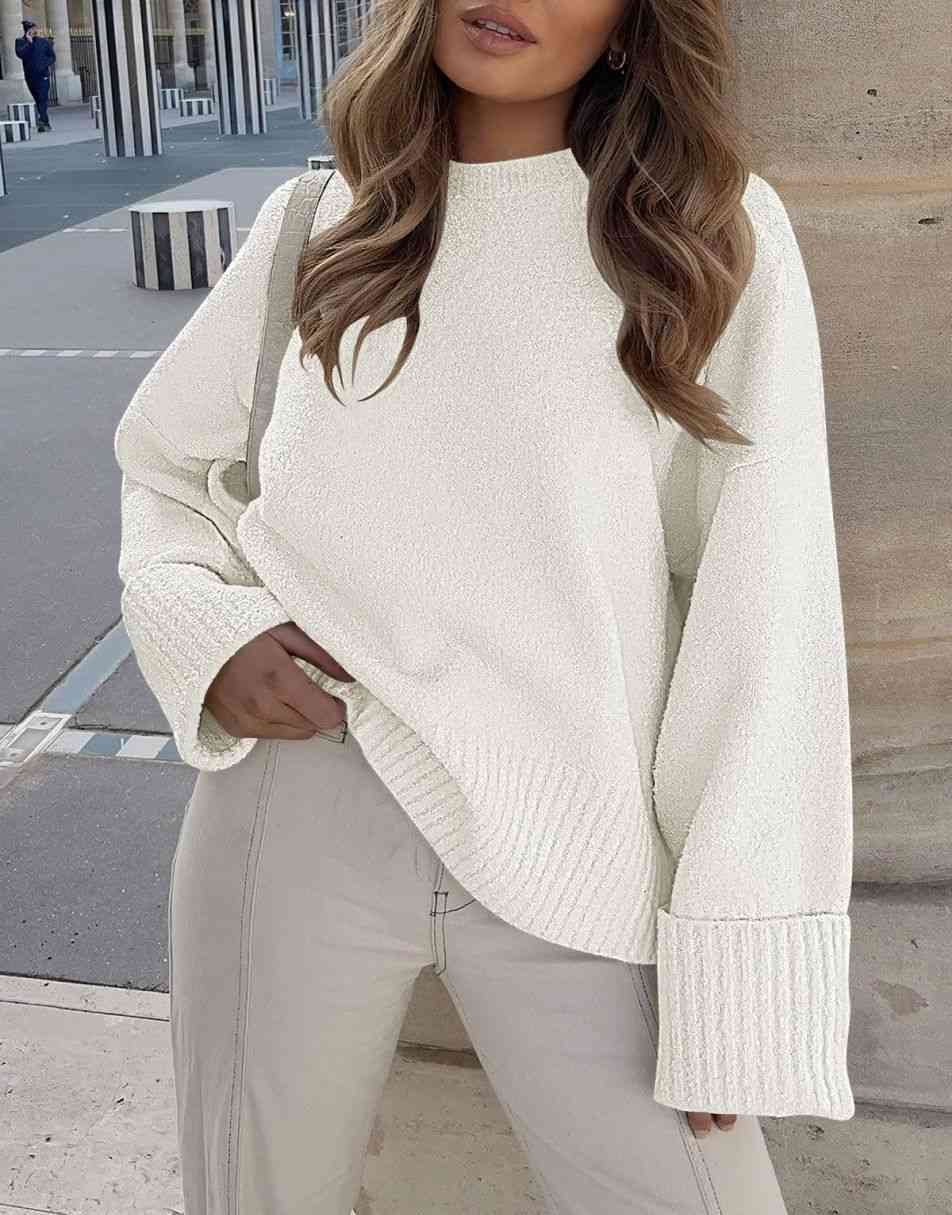 Pamela - Schicker Herbst-Oversize-Strickpullover für Damen