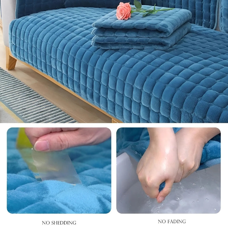 PlushCover™ Neuer Sofa-Look in einem einfachen Schritt!