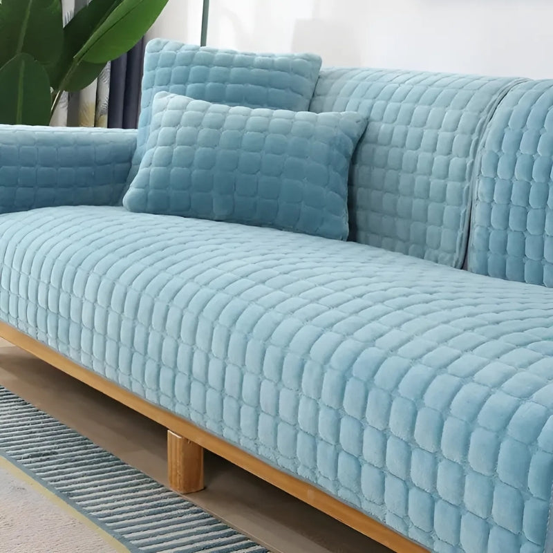 PlushCover™ Neuer Sofa-Look in einem einfachen Schritt!