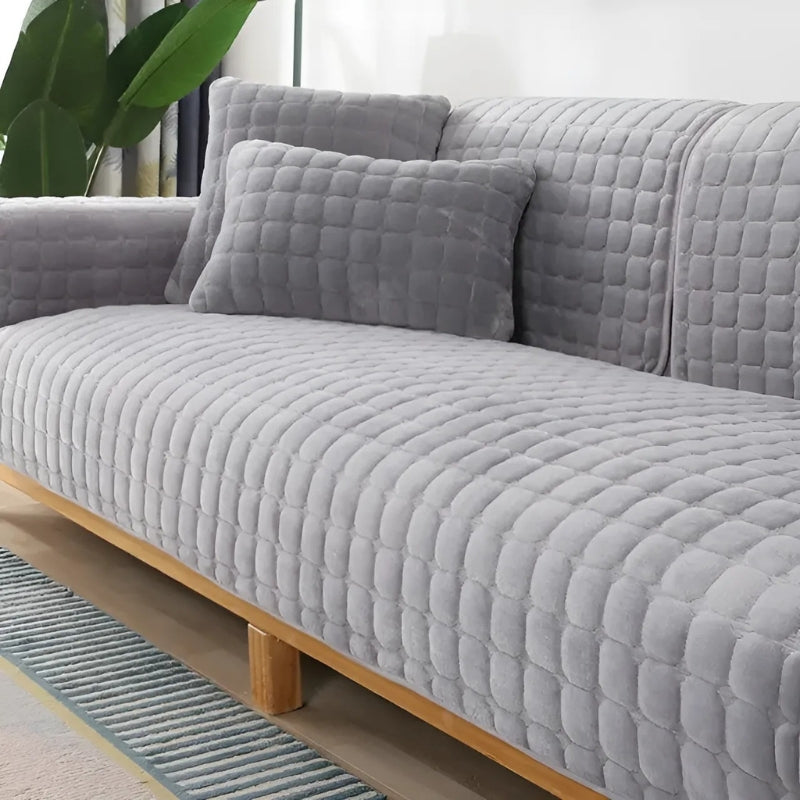 PlushCover™ Neuer Sofa-Look in einem einfachen Schritt!